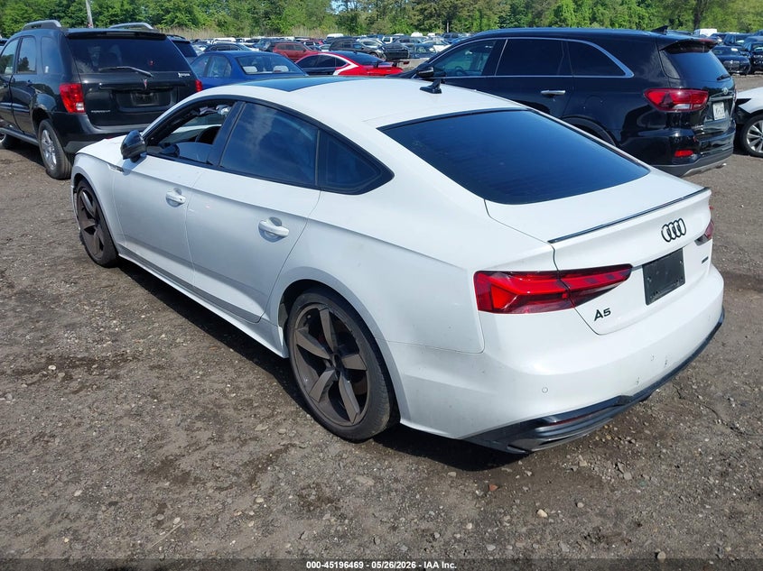 Vin: waufacf53pa059007, lot: 45694197, audi a5 sportback premium plus 45 tfsi s line quattro s tronic 20233