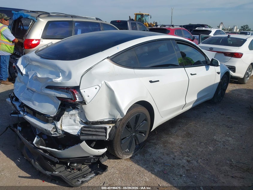 Vin: 5yj3e1ea3sf010029, lot: 45694203, tesla model 3 long range rear-wheel drive/standard rear-wheel drive 20254