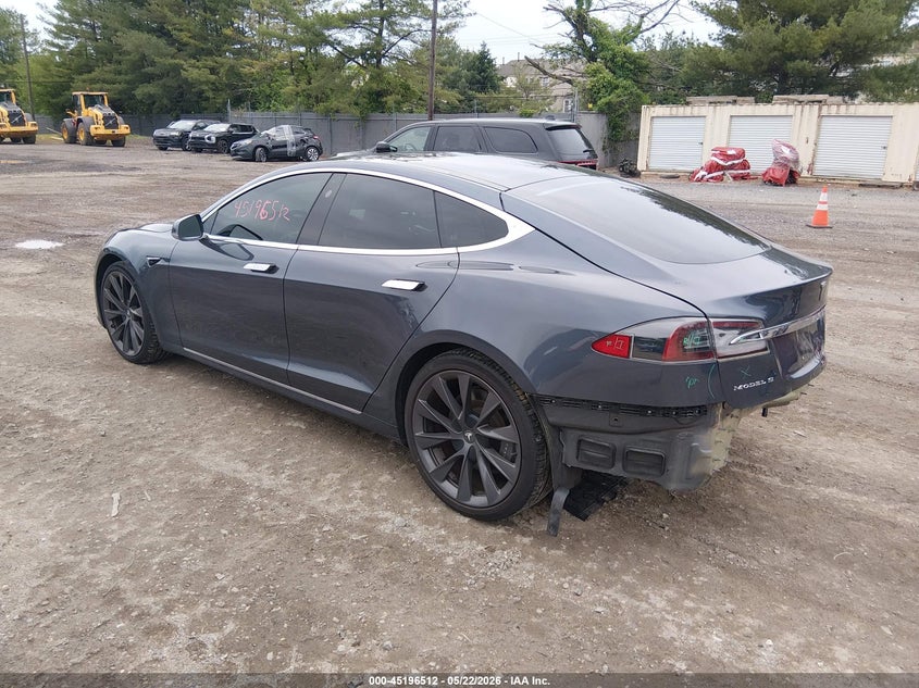 2019 TESLA MODEL S auction photo 3