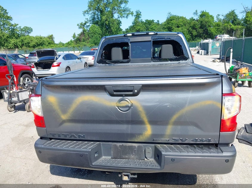 2019 Nissan Titan Sv VIN: 1N6AA1E54KN529496 Lot: 45196518