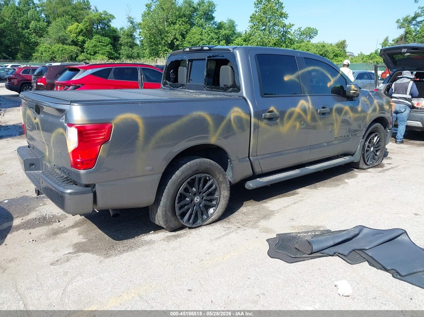Vin: 1n6aa1e54kn529496, lot: 45694246, nissan titan sv 20194