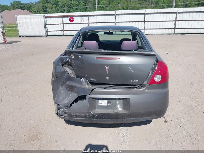 2007 Pontiac G6 VIN: 1G2ZG58N074106830 Lot: 45196519