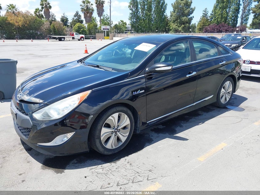 2013 Hyundai Sonata Hybrid Limited KMHEC4A46DA101254 photo 1