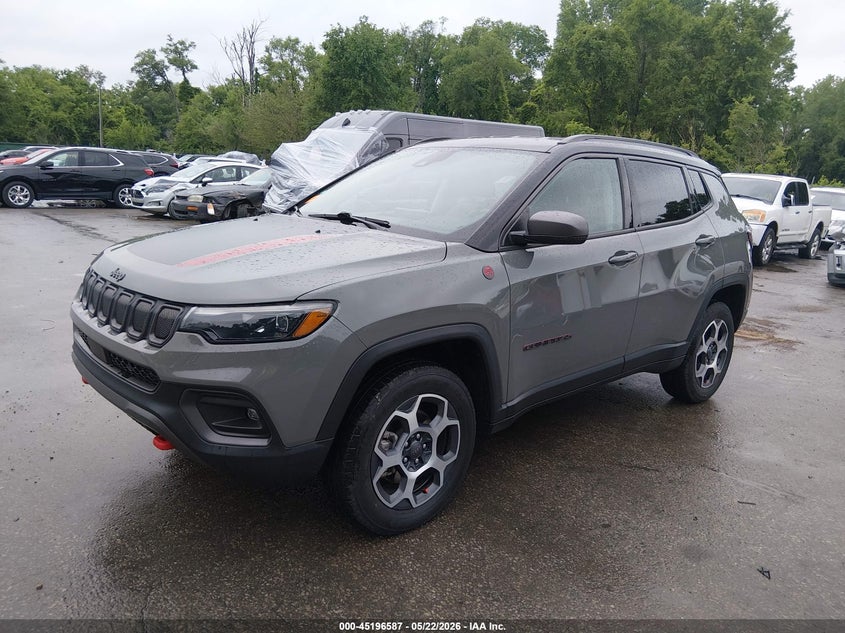 Vin: 3c4njddb5nt134129, lot: 45694315, jeep compass trailhawk 4x4 20222