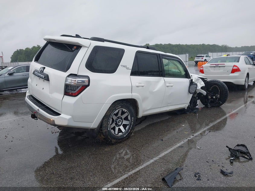 Vin: jtebu5jr7k5644927, lot: 45694340, toyota 4runner trd off road premium 20194