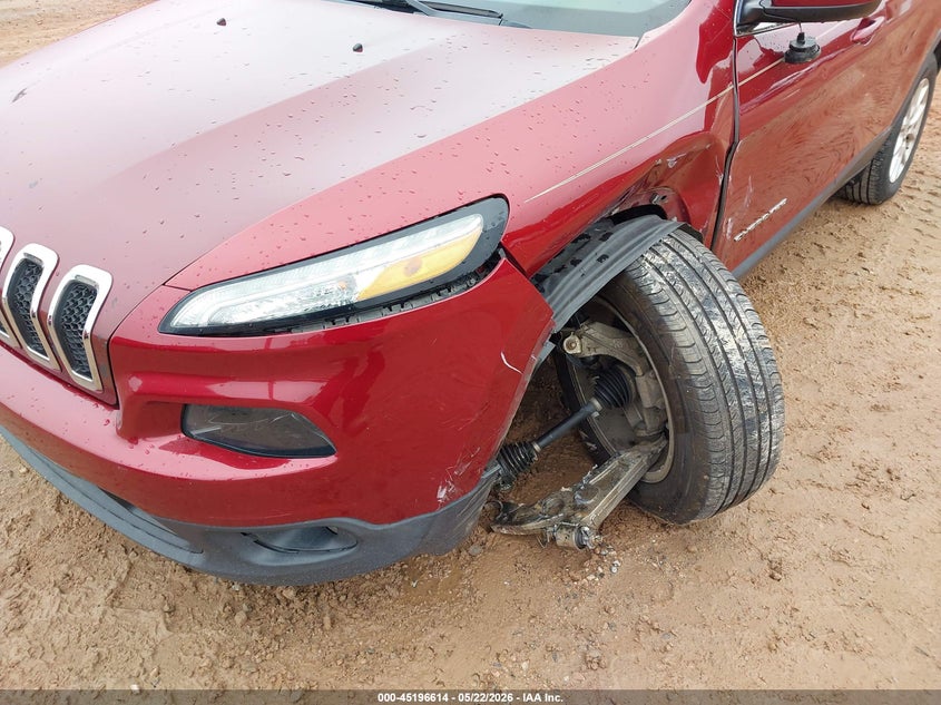 2016 JEEP CHEROKEE auction photo 6