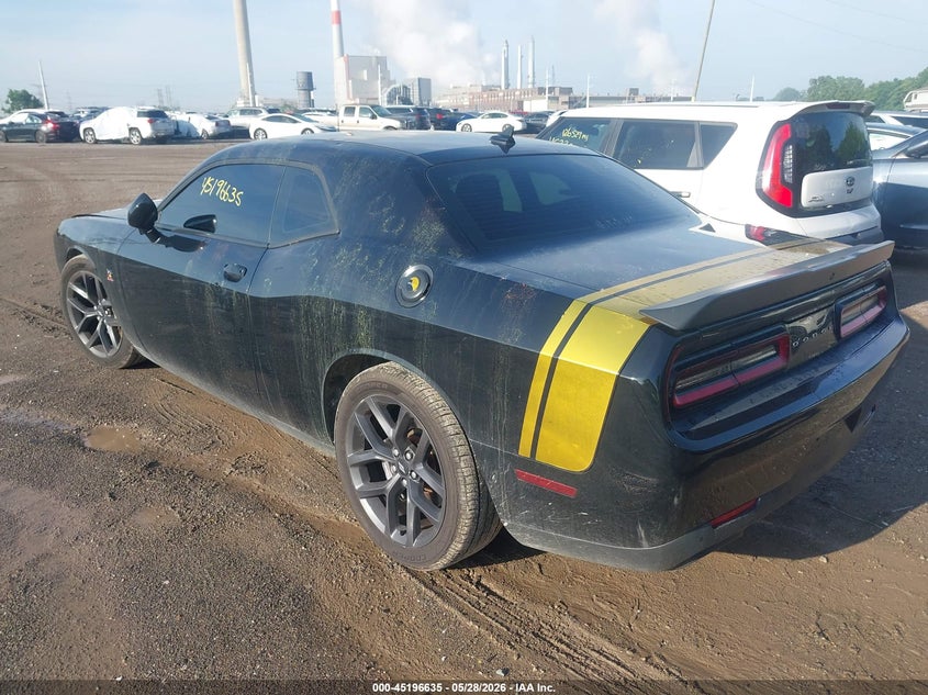 Vin: 2c3cdzfj1gh299918, lot: 45694363, dodge challenger r/t scat pack 20163
