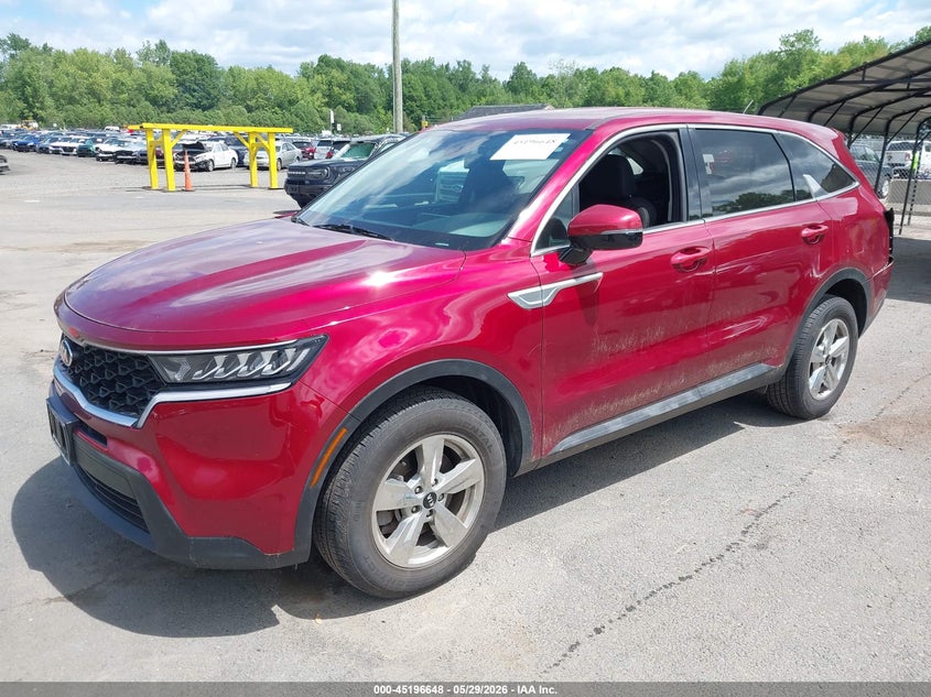 Vin: 5xyrg4lc1mg065164, lot: 45694376, kia sorento lx 20212