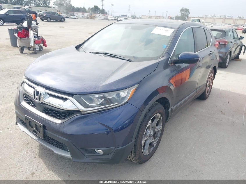 VIN 5J6RW1H50KA031428 2019 HONDA CR-V EX