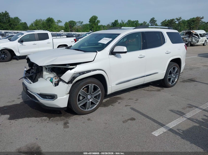 Vin: 1gkknxls2jz103874, lot: 45694397, gmc acadia denali 20182