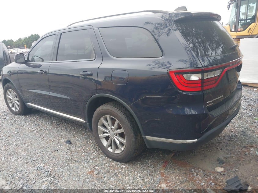 Vin: 1c4rdjag8hc883692, lot: 45694430, dodge durango sxt awd 20173
