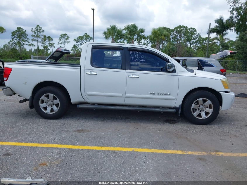 2005 Nissan Titan Le VIN: 1N6BA07A75N536486 Lot: 45196705
