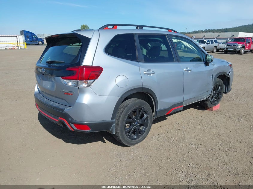 Vin: jf2skajc9nh435868, lot: 45694476, subaru forester sport 20224
