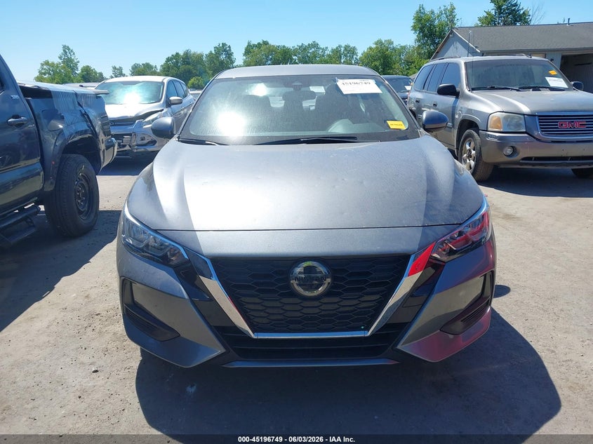 2022 Nissan Sentra Sv Xtronic Cvt VIN: 3N1AB8CV3NY320465 Lot: 45196749