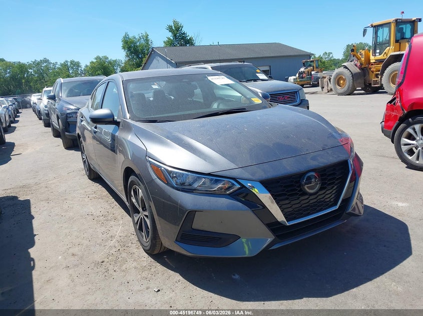 Vin: 3n1ab8cv3ny320465, lot: 45694477, nissan sentra sv xtronic cvt 2022 img_1