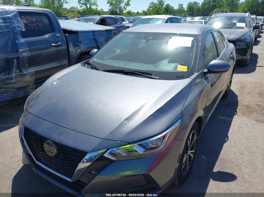 2022 Nissan Sentra Sv Xtronic Cvt VIN: 3N1AB8CV3NY320465 Lot: 45196749