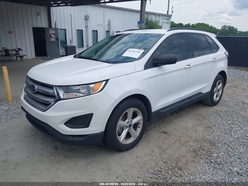Vin: 2fmpk3g9xjbc18361, lot: 45694494, ford edge se 20182
