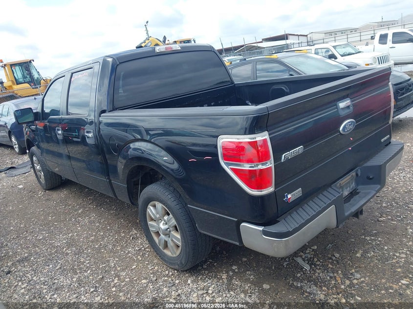 Vin: 1ftfw1cf3bfd27524, lot: 45694624, ford f-150 xlt 20113