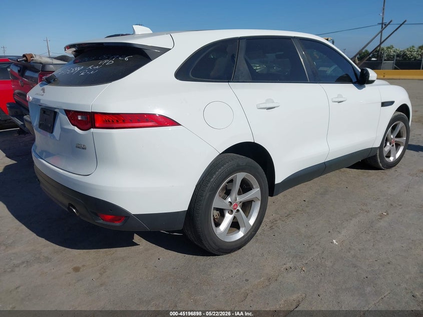 Vin: sadcj2fx3ka603889, lot: 45694626, jaguar f-pace 25t premium 20194