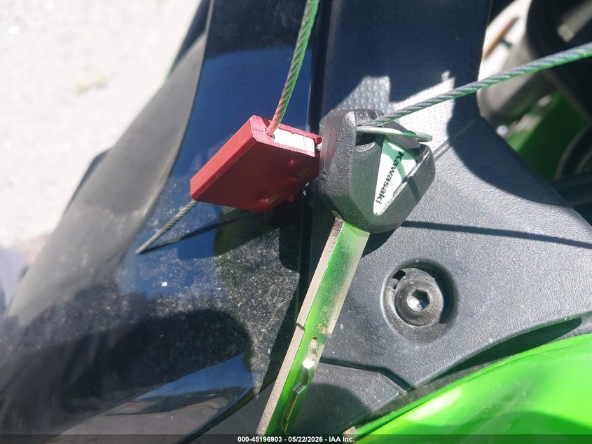 2025 Kawasaki Zx400 S VIN: ML5ZXCS14SDA33845 Lot: 45196903