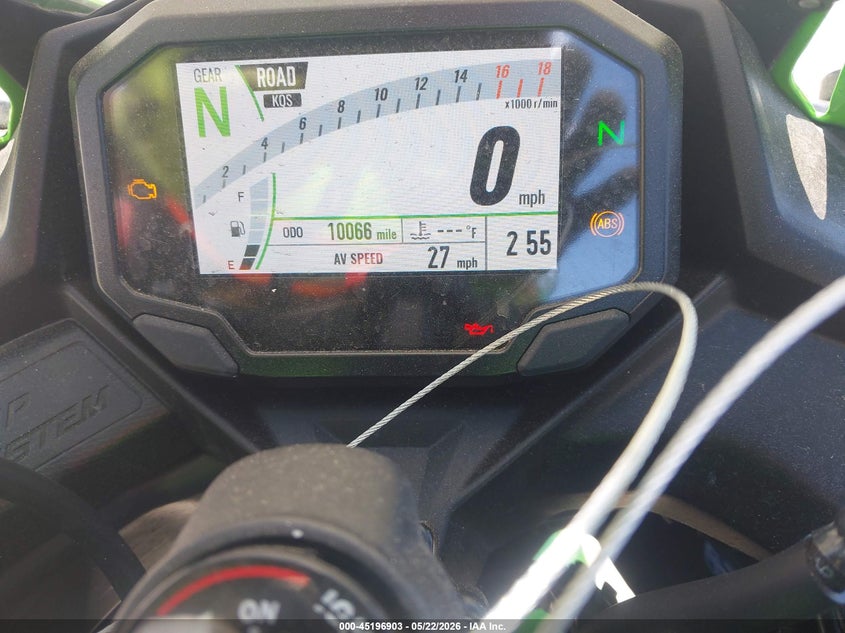 2025 Kawasaki Zx400 S VIN: ML5ZXCS14SDA33845 Lot: 45196903