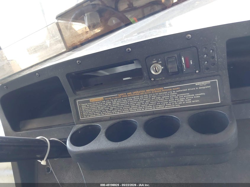 2001 EZ GO 50HP auction photo 7