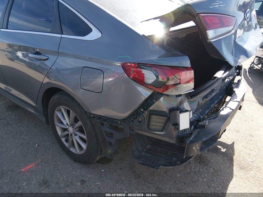 2019 HYUNDAI SONATA SEDAN 2.4L I-4 DI, DOHC, VVT, 185HP