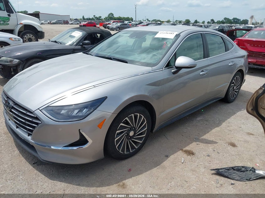 2021 Hyundai Sonata Sel KMHL34JJ4MA026566 photo 1