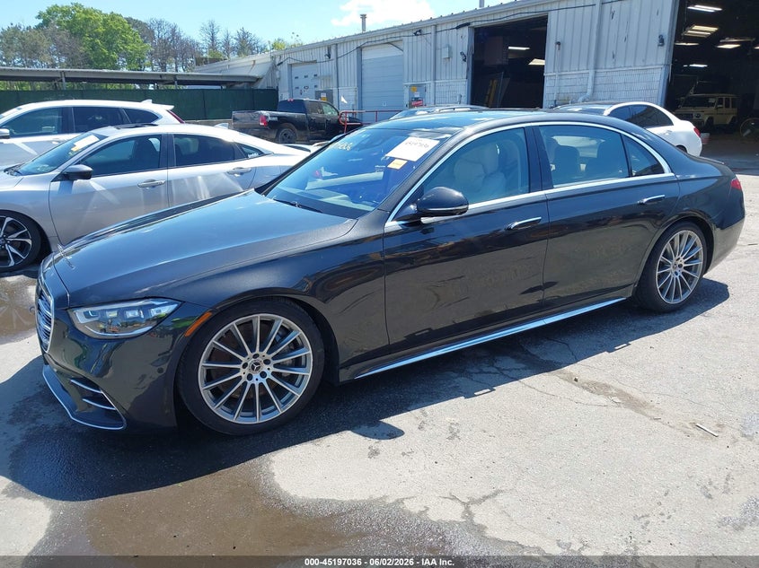 W1K6G7GB8NA154971 2022 Mercedes-Benz S 580 4matic photo 1
