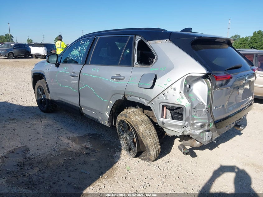 VIN 2T3EWRFV5LW065227 2020 TOYOTA RAV4 HYBRID XSE