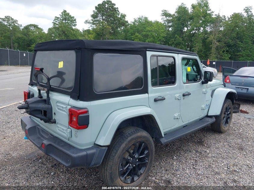 2024 JEEP WRANGLER 4XE auction photo 4