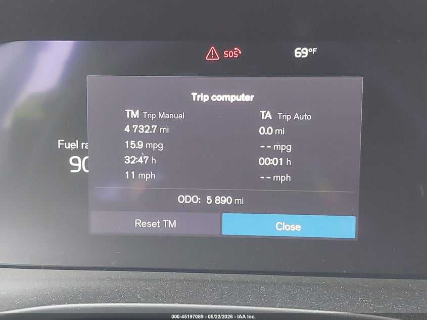 2025 Volvo Xc40 B5 Plus Dark Theme VIN: YV4L12UC2S2452725 Lot: 45197089
