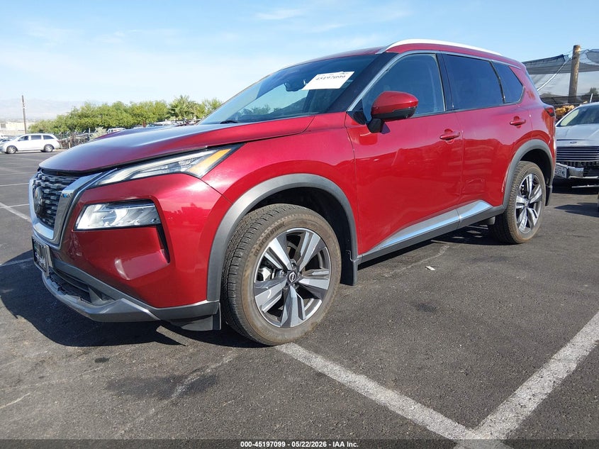 2022 Nissan Rogue Sl Fwd 5N1BT3CA5NC710440 photo 1