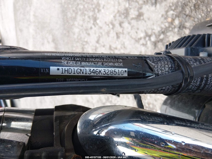 2006 Harley-Davidson Fxdli California VIN: 1HD1GN1346K328510 Lot: 45197108