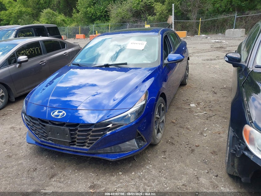 2021 Hyundai Elantra Sel KMHLN4AG2MU098332 photo 1