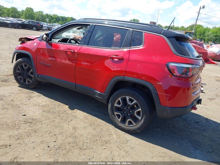 Vin: 3c4njddb1jt361702, lot: 45694977, jeep compass trailhawk 4x4 20183