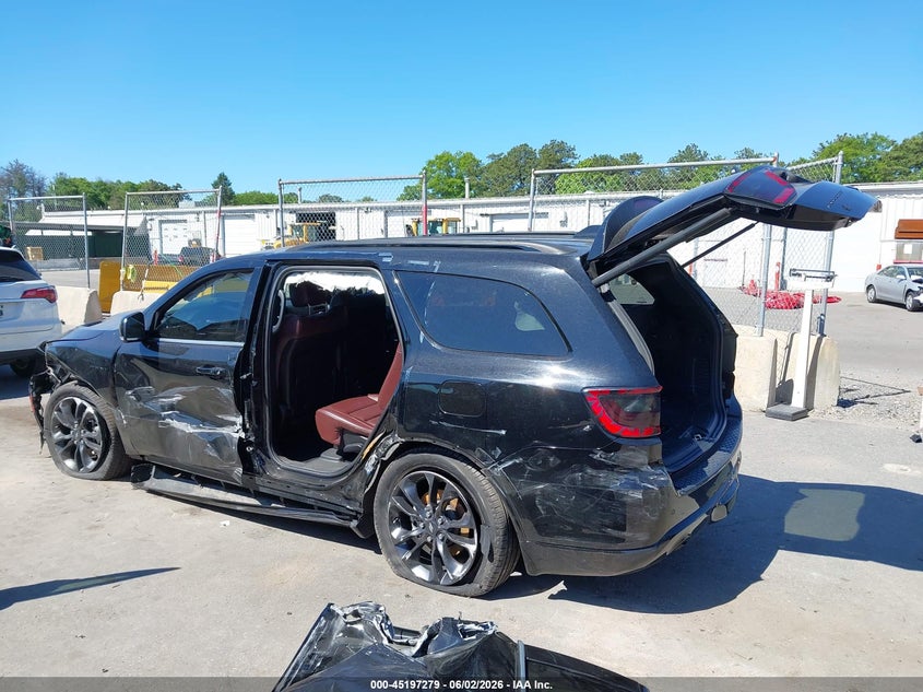 Vin: 1c4sdjct9pc592760, lot: 45695007, dodge durango r/t plus awd 20233