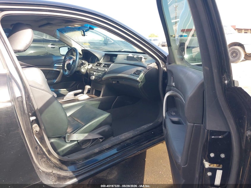 2012 Honda Accord 2.4 2.4 Ex-L black Lot 111045197320 Vin 1HGCS1B81CA003974