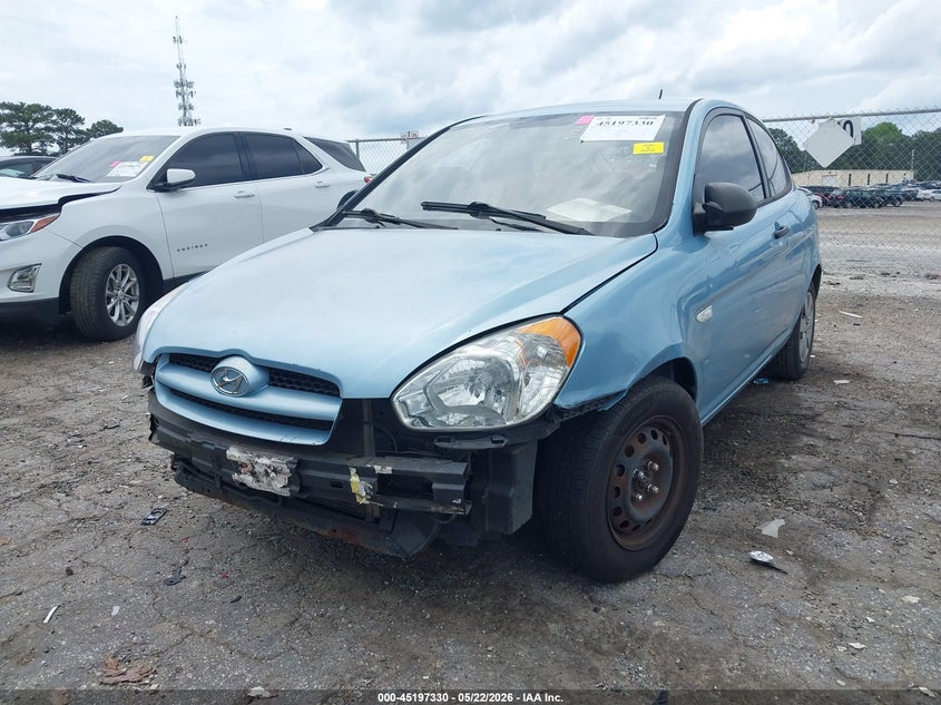 2008 Hyundai Accent Gs VIN: KMHCM36CX8U057343 Lot: 45197330