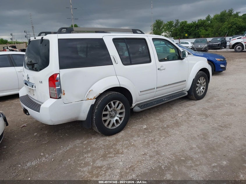 2011 NISSAN PATHFINDER auction photo 4