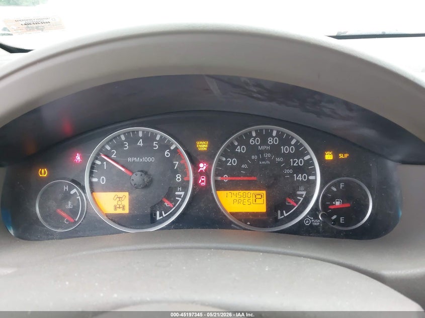 2011 NISSAN PATHFINDER auction photo 7