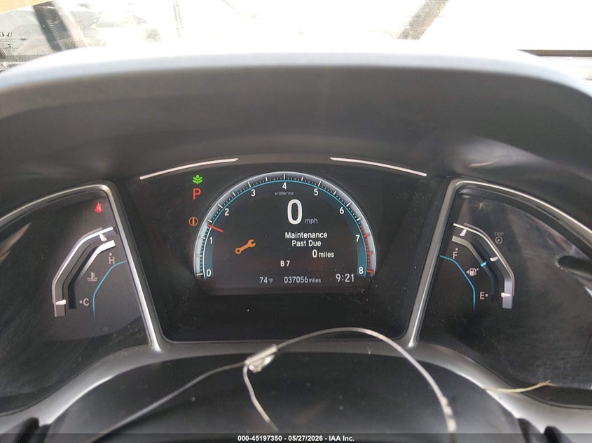 VIN 19XFC2F74HE070704 2017 HONDA CIVIC EX