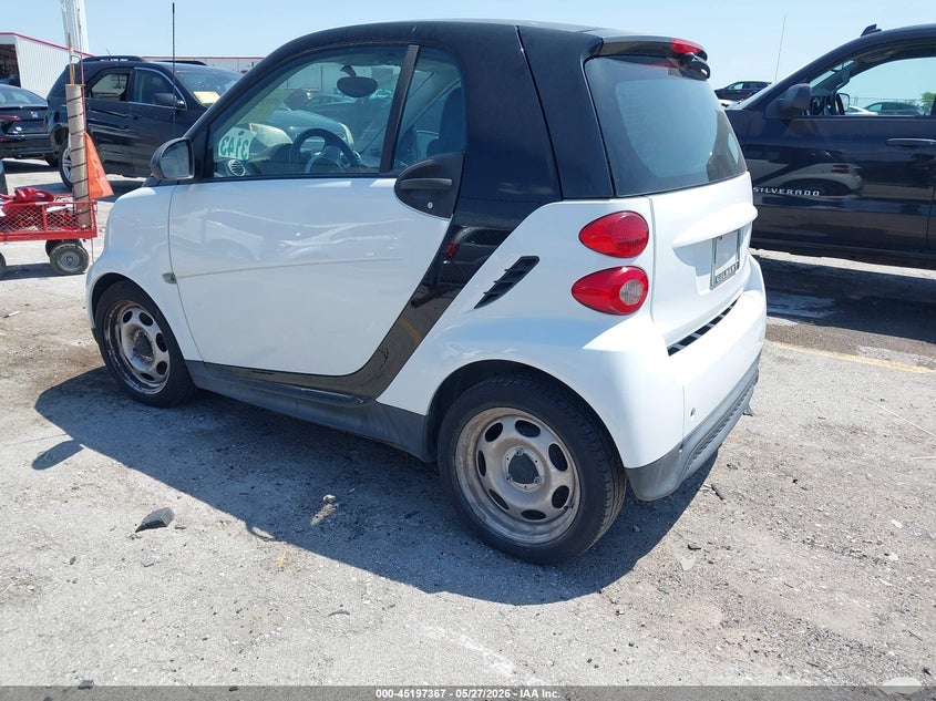 Vin: wmeej3ba7fk796562, lot: 45695095, smart fortwo pure 20153