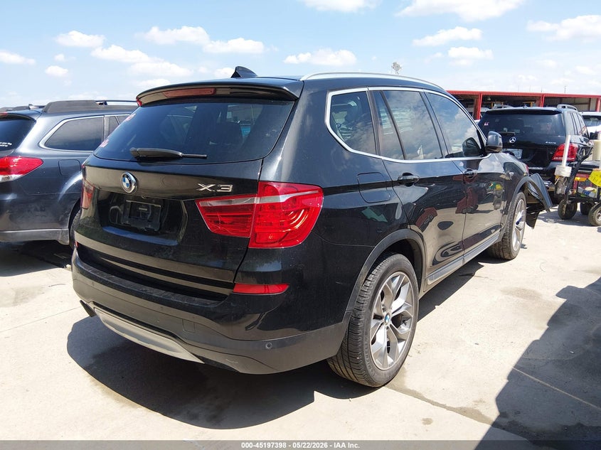 Vin: 5uxwx9c56g0d78112, lot: 45695126, bmw x3 xdrive28i 20164