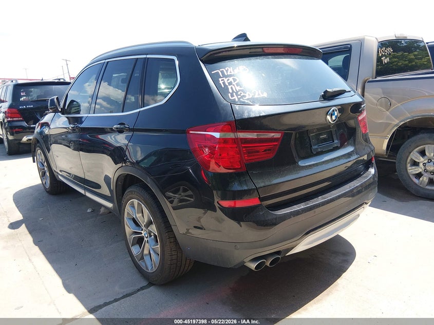2016 BMW X3 auction photo 3