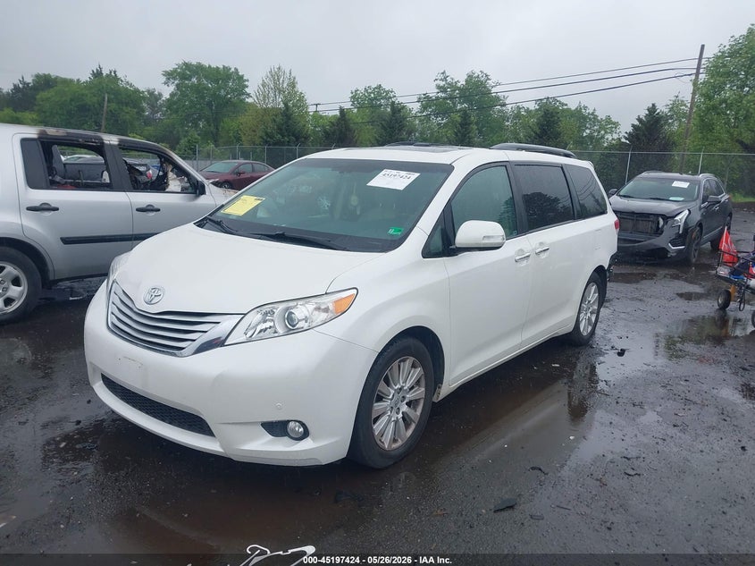 TOYOTA SIENNA 2014 VIN 5TDYK3DC1ES478290