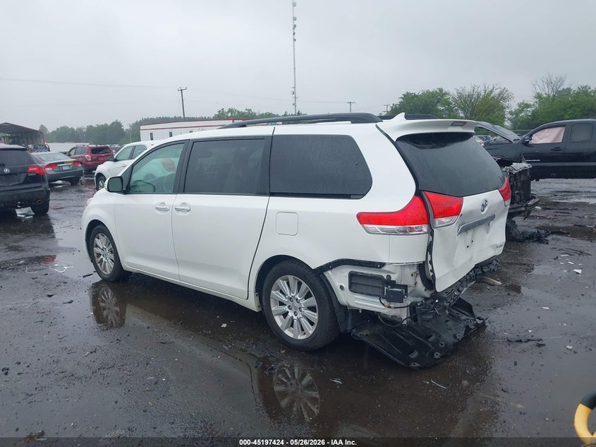 TOYOTA SIENNA 2014 VIN 5TDYK3DC1ES478290