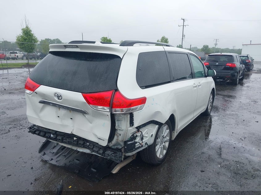 TOYOTA SIENNA 2014 VIN 5TDYK3DC1ES478290