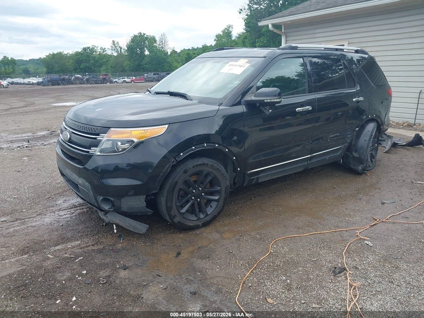 Vin: 1fm5k8d84dgc53362, lot: 45695231, ford explorer xlt 20132