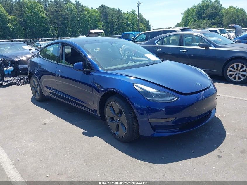 Vin: 5yj3e1eaxpf660709, lot: 45695246, tesla model 3 rear-wheel drive 2023 img_1